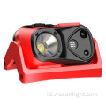 2023 New Super Mini Compact 39G Lightweight Rechargeable Headlamp Outdoor Running Camping LED LEAD Lampu untuk Anak -anak Hadiah